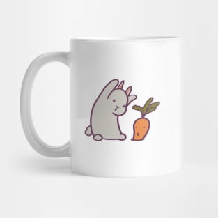 Cute Bunny Rabbit Attack Mug